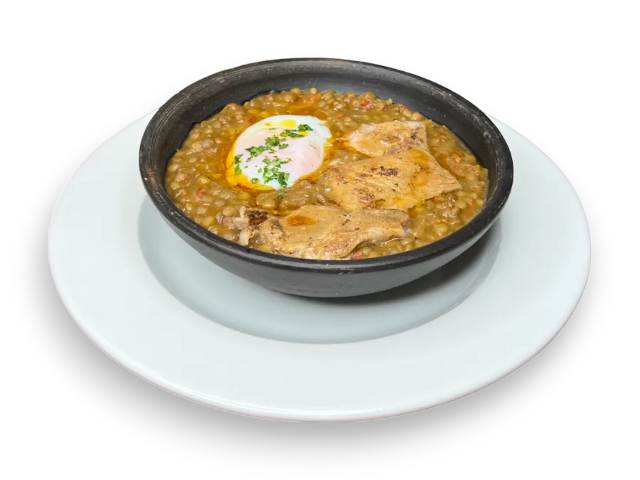 Lentejas de “Don César”