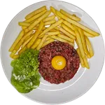 Boeuf Tartare con Papas fritas 