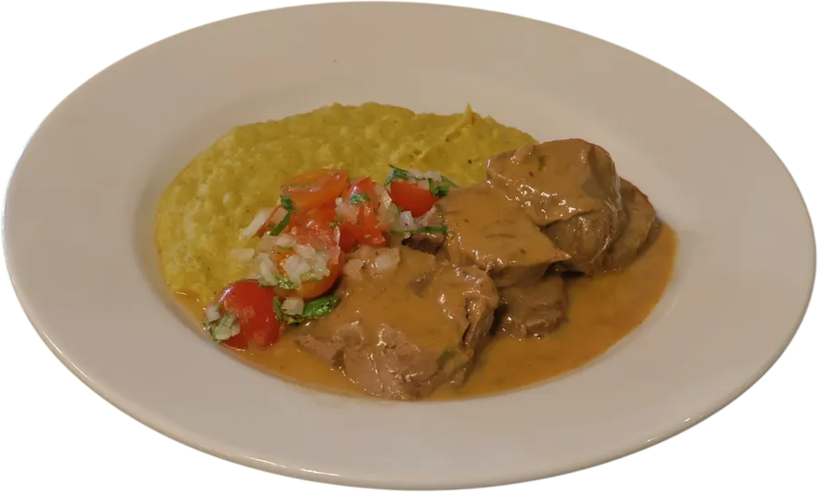 Carne al jugo con pastelera de choclo