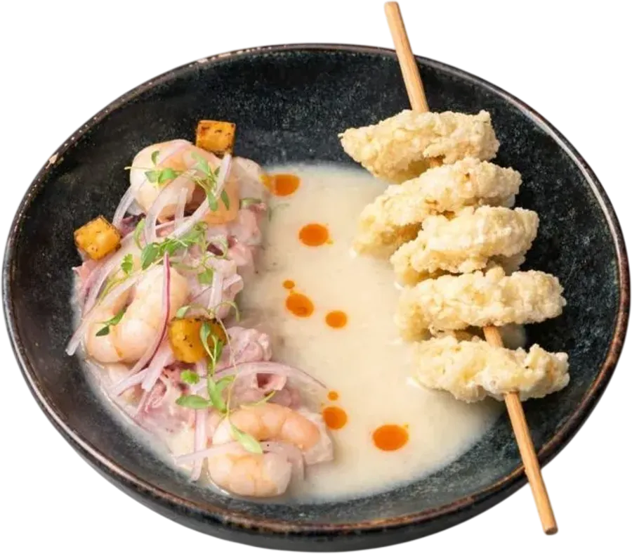 Ceviche crocante