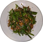 Fricassée de légumes verts