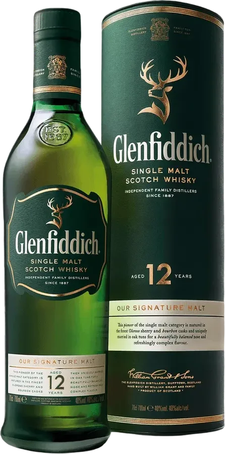 GLENFIDDICH 12 AÑOS