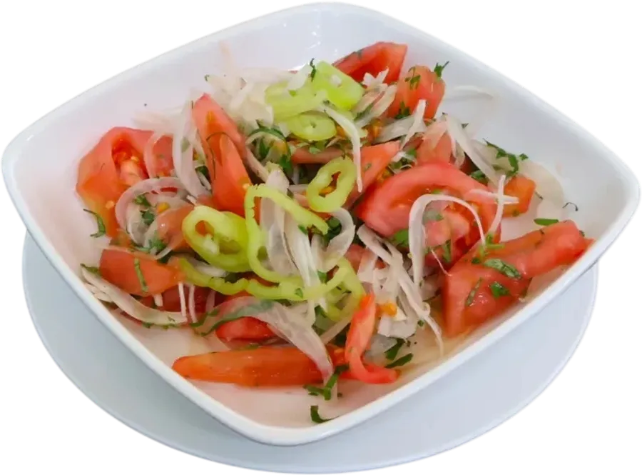 Chilena, Tomates o Cebolla