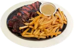 Ojo de bife con salsa de pimienta