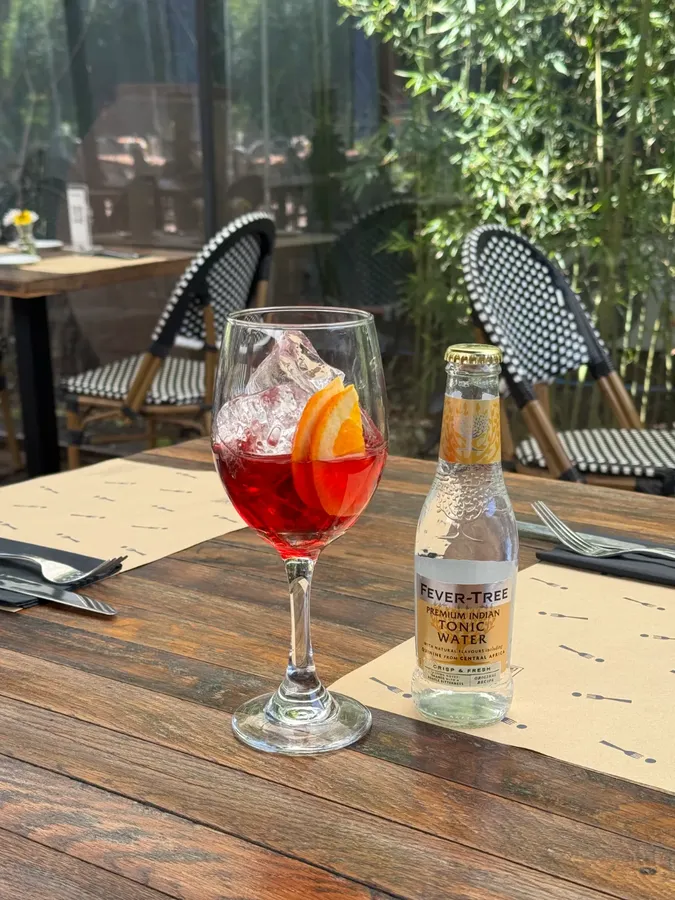 Campari Tonic.