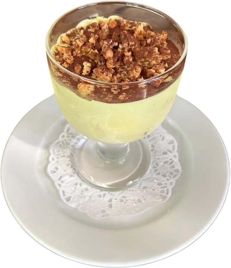 Tiramisú de Pistacho