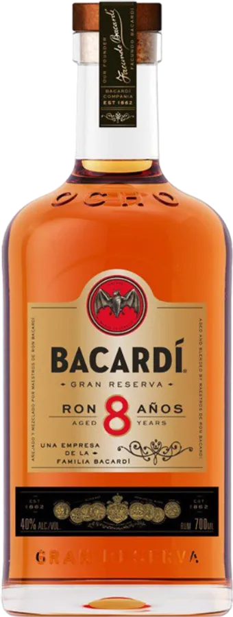 Bacardí 8 Años  