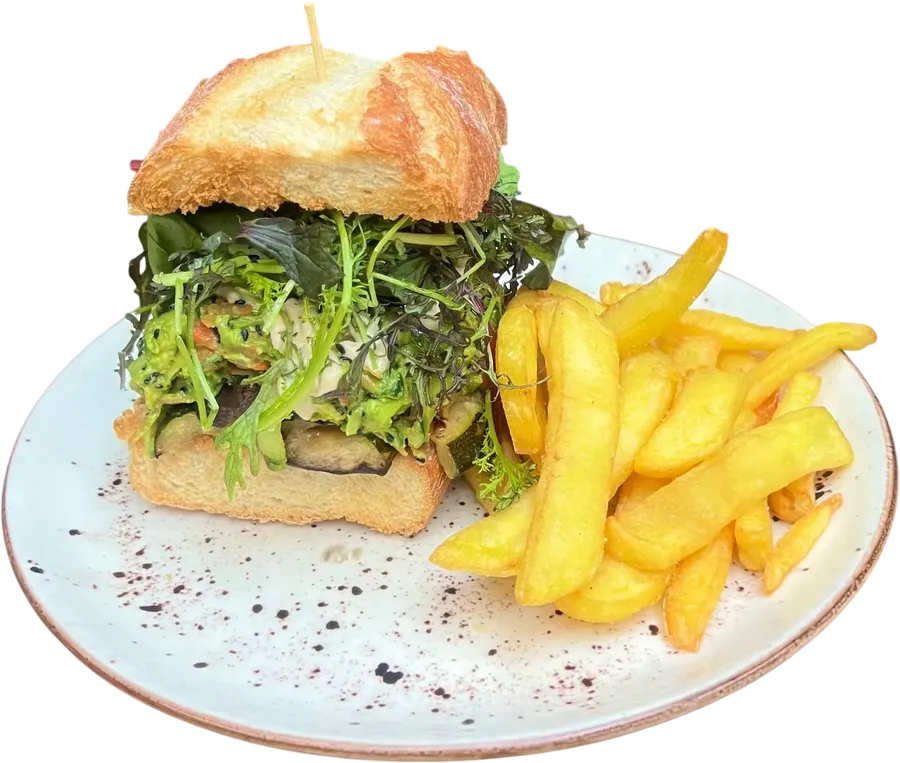 Vegano + Papas