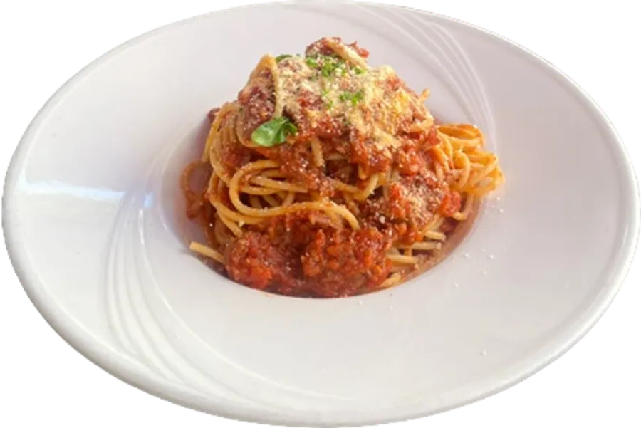 Spaghetti o fettuccini Bolognesa