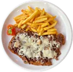 Milanesa Filadelfia c/fritas