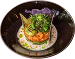 Tartar de salmón