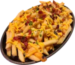 Papas fritas cheedar- bacon