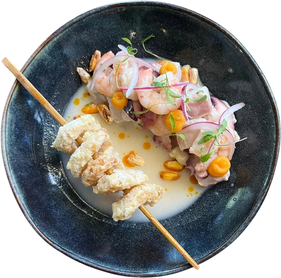Ceviche crocante