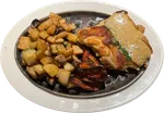 Muslo de pollo a la mostaza 