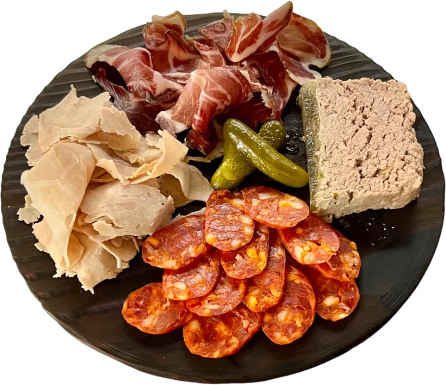Plato Charcuterías