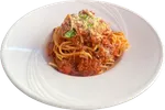 Spaghetti o fettuccini Bolognesa