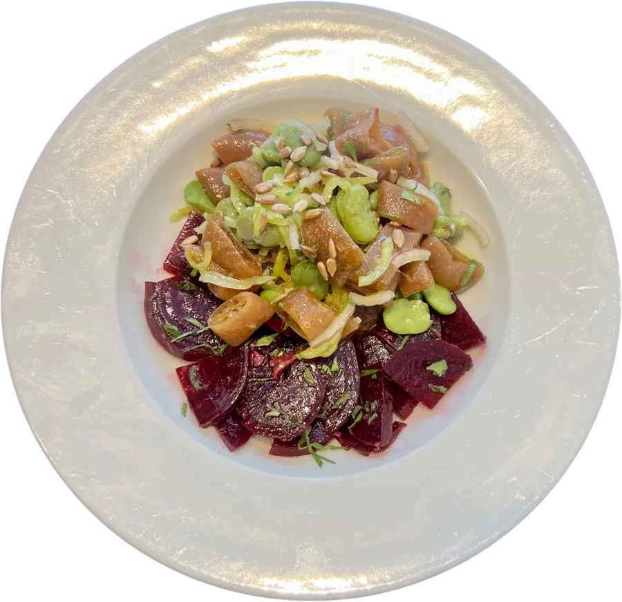 de Cochayuyo y Betarragas