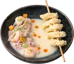 Ceviche crocante