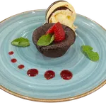 Volcán de chocolate