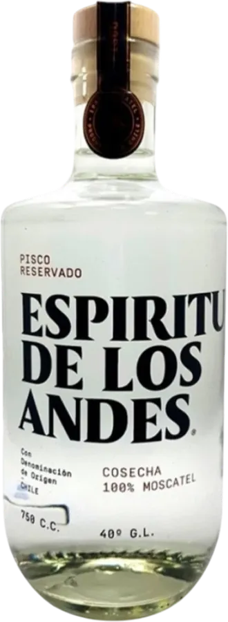 Pisco Espíritu de los Andes 