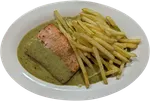 Salmón a las Brasas