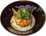 Tartar de salmón