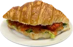Croissant Club Salmón