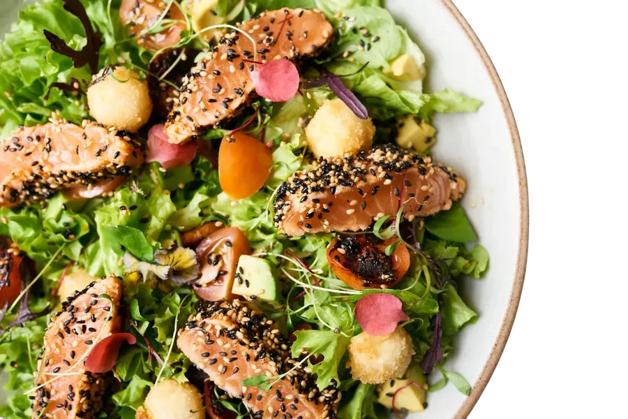 Ensalada kabayaki