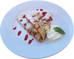 Crepes rellena