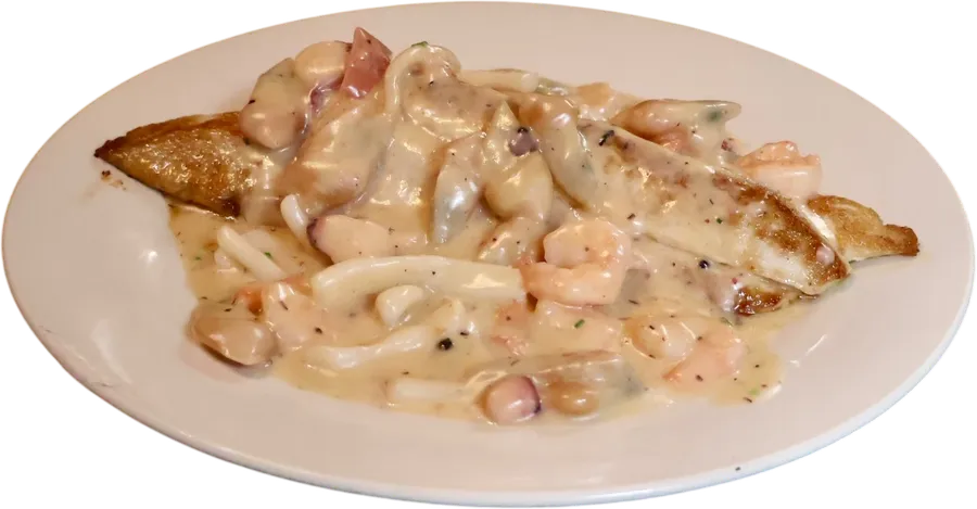 Reineta con Salsa Margarita