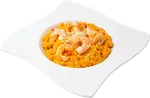 Risotto de camarones ecuatorianos