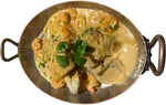 Congrio salsa Camarones