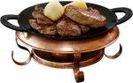 Carne de res al disco