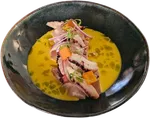 Ceviche smoked