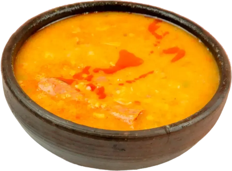 Porotos Granados con Mazamorra