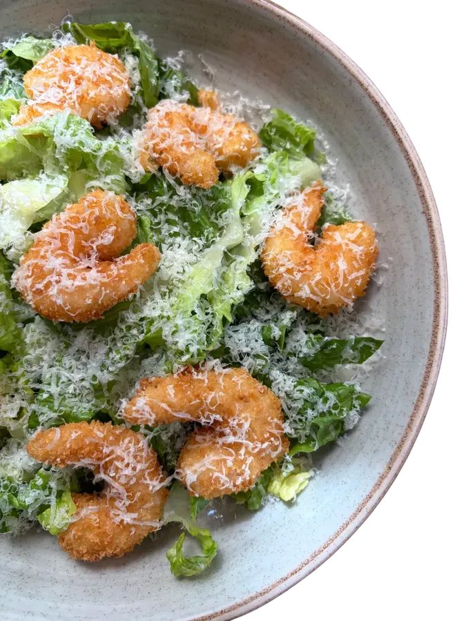 Ensalada Caesar Camarón