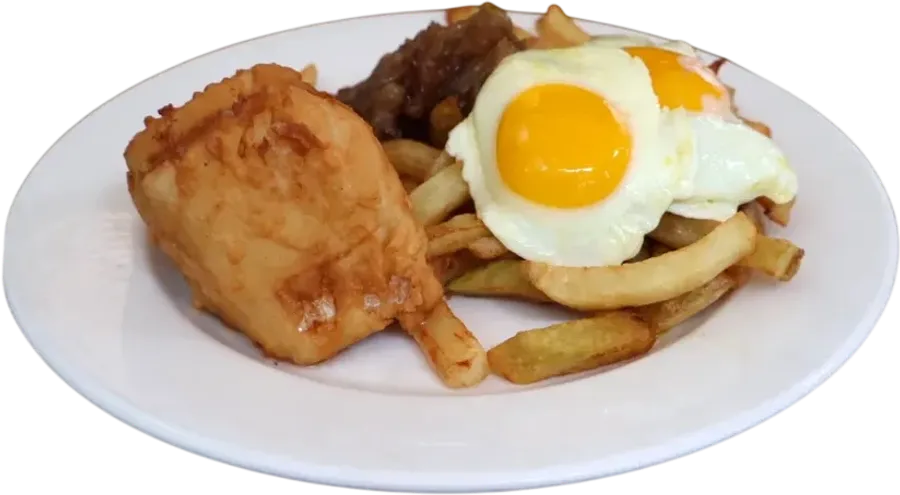 Congrio Frito a lo Pobre