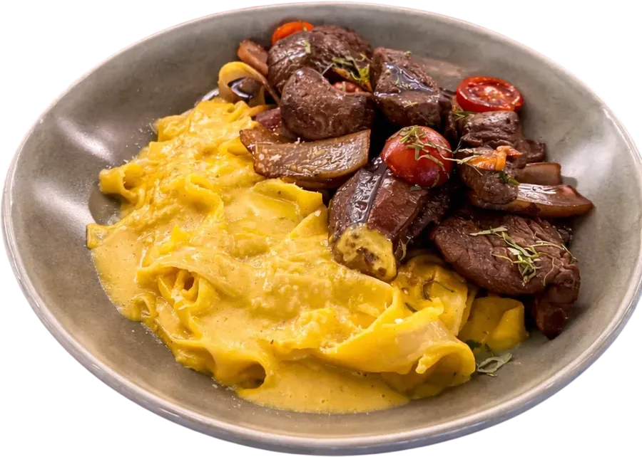 Fetuccini a la huancaína