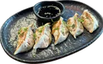 Gyozas de setas trufadas