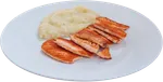 Salmón a la plancha (200 gr) con agregado